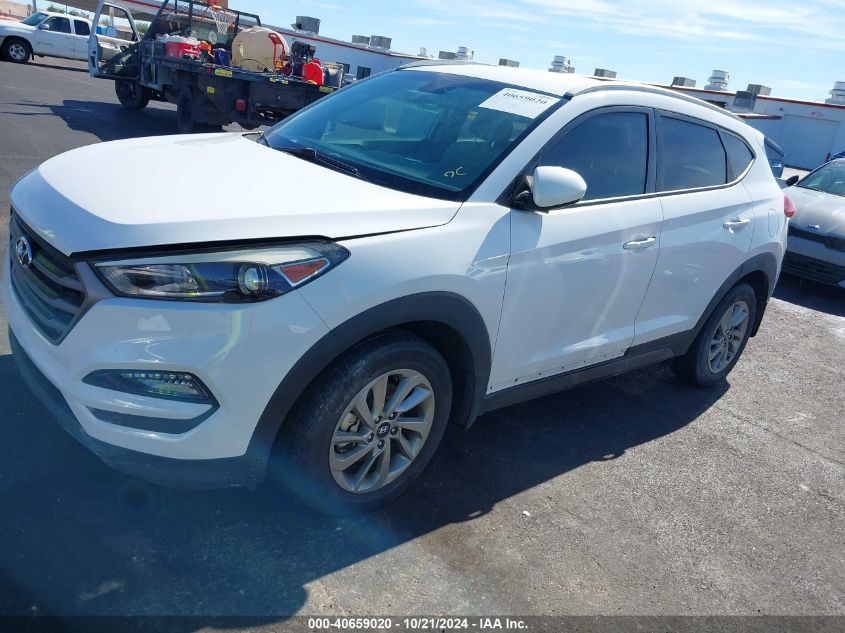 2016 Hyundai Tucson Se VIN: KM8J33A41GU125456 Lot: 40659020