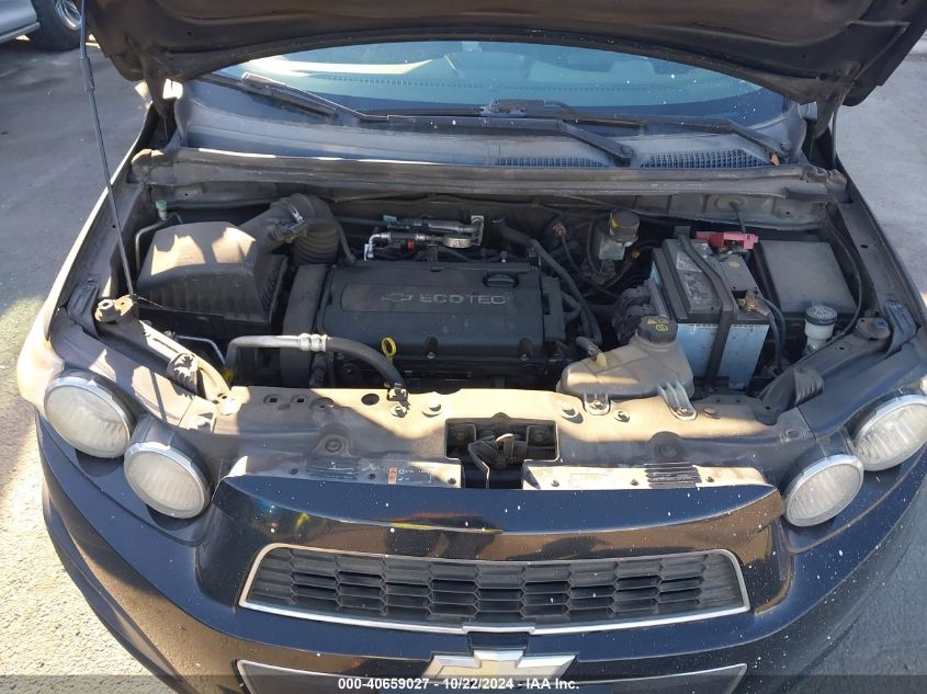 2012 Chevrolet Sonic 2Lt VIN: 1G1JC6SHXC4150415 Lot: 40659027