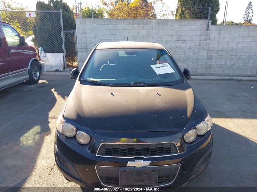 2012 Chevrolet Sonic 2Lt VIN: 1G1JC6SHXC4150415 Lot: 40659027
