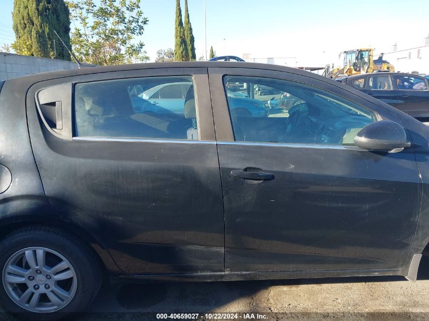 2012 Chevrolet Sonic 2Lt VIN: 1G1JC6SHXC4150415 Lot: 40659027