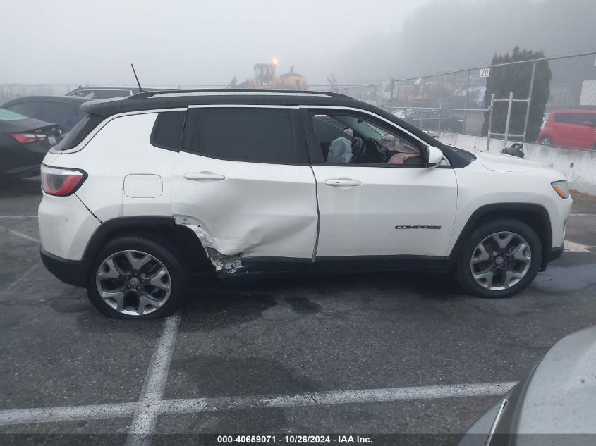 2018 Jeep Compass Limited 4X4 VIN: 3C4NJDCB5JT290795 Lot: 40659071