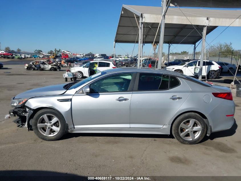 2015 Kia Optima Lx VIN: 5XXGM4A73FG426665 Lot: 40659117