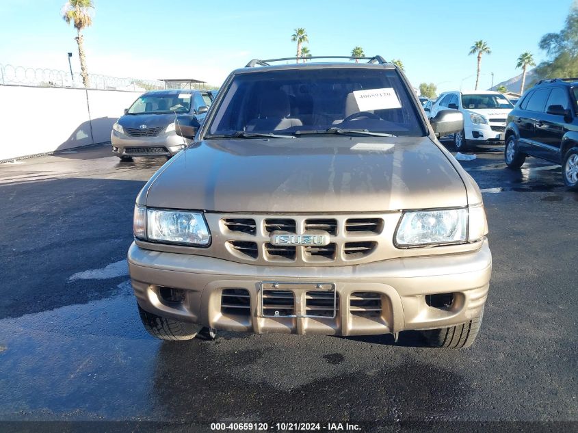 2002 Isuzu Rodeo Ls 3.2L V6/Lse 3.2L V6/S 3.2L V6 VIN: 4S2CK58W524341293 Lot: 40659120