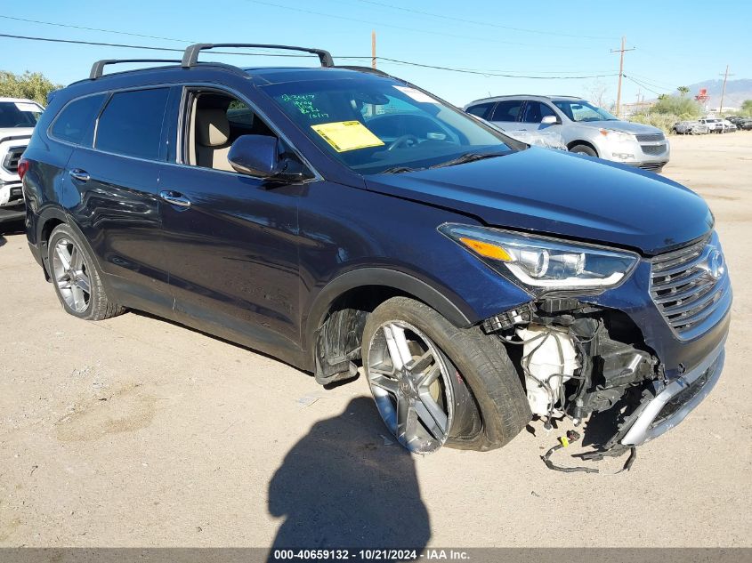 2018 Hyundai Santa Fe Se Ultimate VIN: KM8SR4HF2JU283053 Lot: 40659132