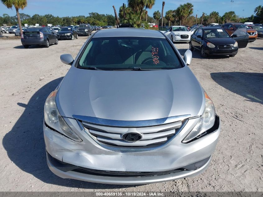 2014 Hyundai Sonata Gls VIN: 5NPEB4AC2EH890060 Lot: 40659135