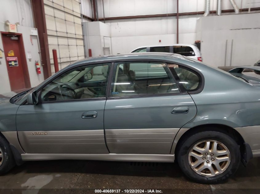 2002 Subaru Outback Limited VIN: 4S3BE686027204619 Lot: 40659137