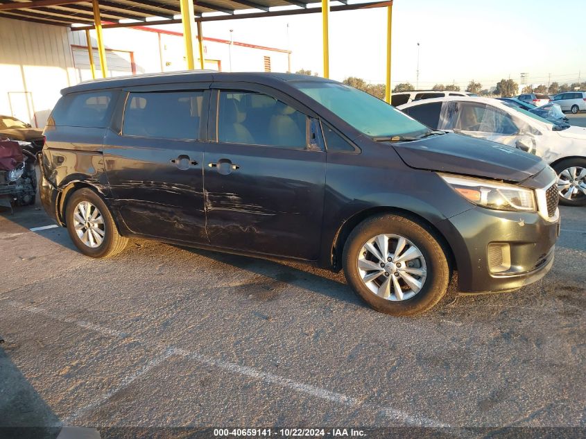 2015 Kia Sedona Lx VIN: KNDMB5C18F6060417 Lot: 40659141