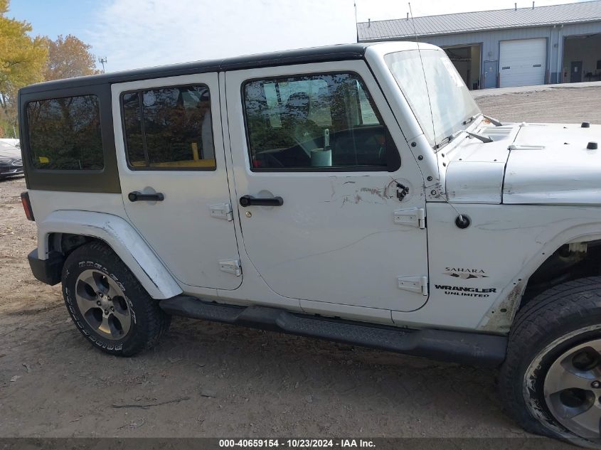 2016 Jeep Wrangler Unlimited Sahara VIN: 1C4BJWEG2GL159934 Lot: 40659154