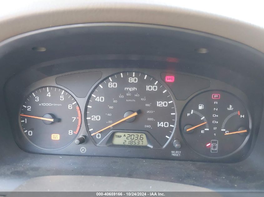 2000 Honda Accord Ex VIN: JHMCG5665YC032758 Lot: 40659166