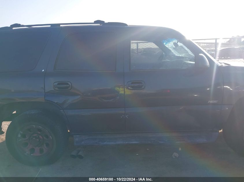 2003 Chevrolet Tahoe Lt VIN: 1GNEC13Z23R115607 Lot: 40659180