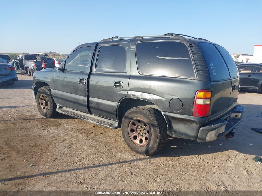 2003 Chevrolet Tahoe Lt VIN: 1GNEC13Z23R115607 Lot: 40659180