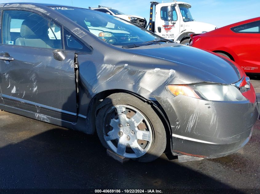 2008 Honda Civic Lx VIN: 2HGFA16598H327442 Lot: 40659186