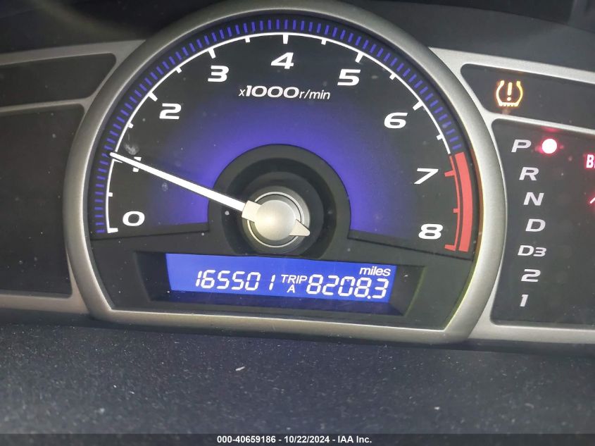 2008 Honda Civic Lx VIN: 2HGFA16598H327442 Lot: 40659186