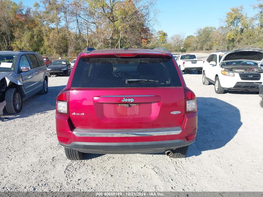 2016 Jeep Compass High Altitude Edition VIN: 1C4NJDEB2GD772068 Lot: 40659189