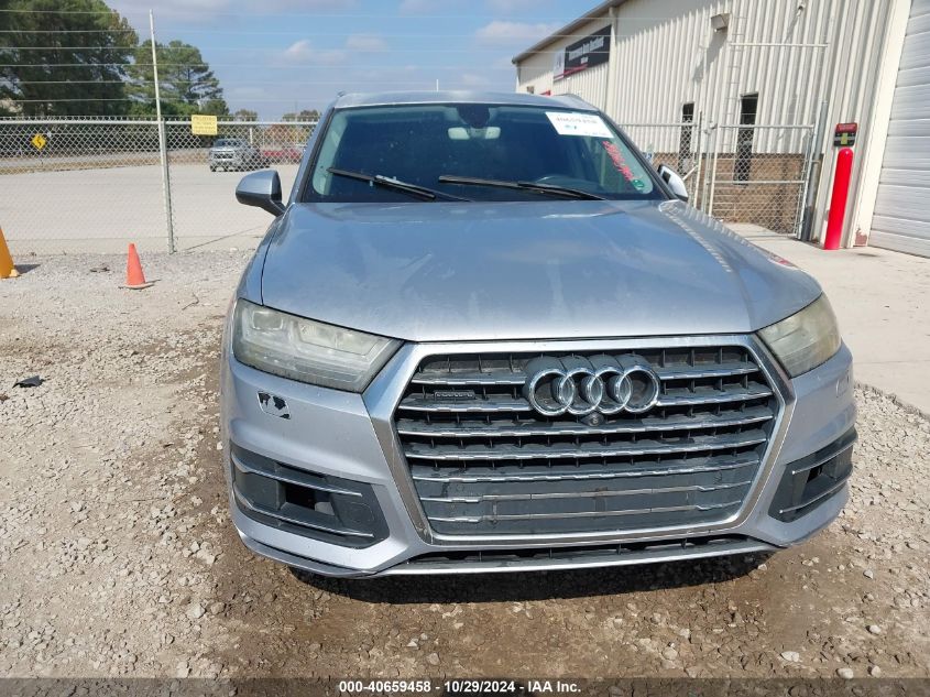 2017 Audi Q7 3.0T Premium VIN: WA1VAAF72HD001906 Lot: 40659458