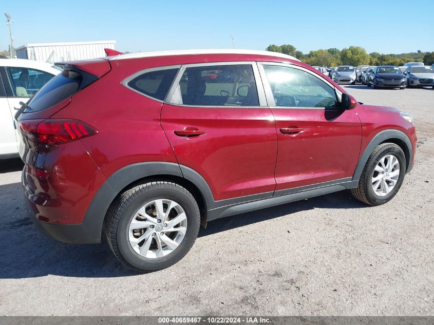 2019 Hyundai Tucson Value VIN: KM8J33A42KU865445 Lot: 40659467