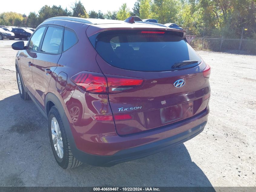 2019 Hyundai Tucson Value VIN: KM8J33A42KU865445 Lot: 40659467