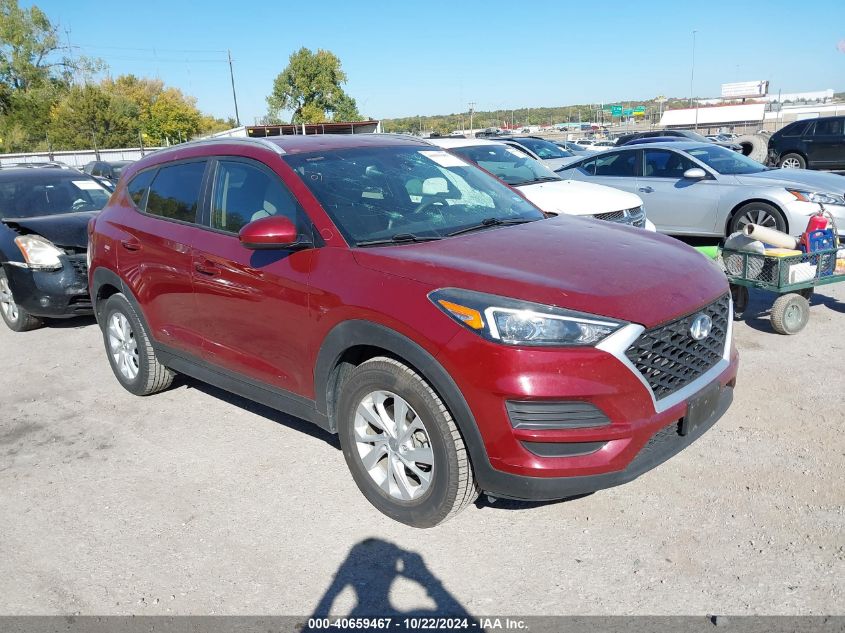 2019 Hyundai Tucson Value VIN: KM8J33A42KU865445 Lot: 40659467