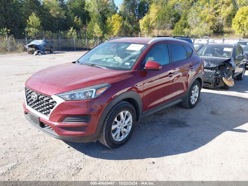 2019 Hyundai Tucson Value VIN: KM8J33A42KU865445 Lot: 40659467