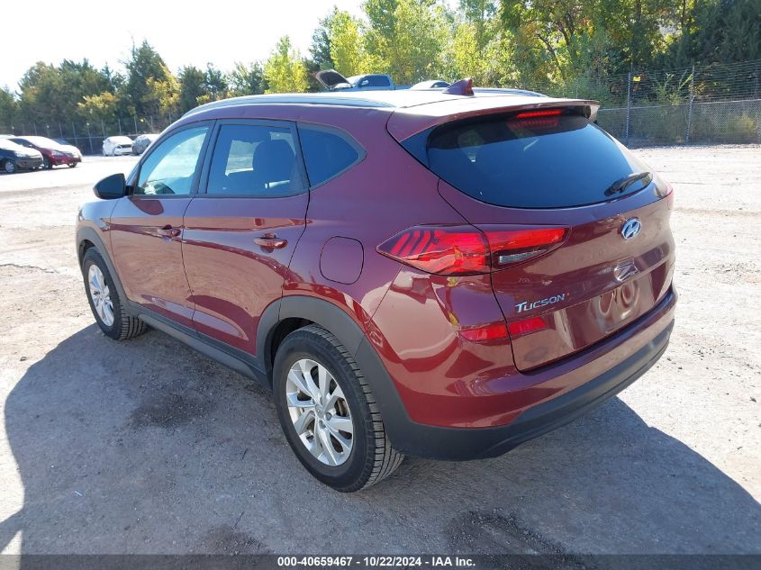 2019 Hyundai Tucson Value VIN: KM8J33A42KU865445 Lot: 40659467