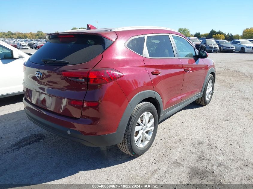 2019 Hyundai Tucson Value VIN: KM8J33A42KU865445 Lot: 40659467