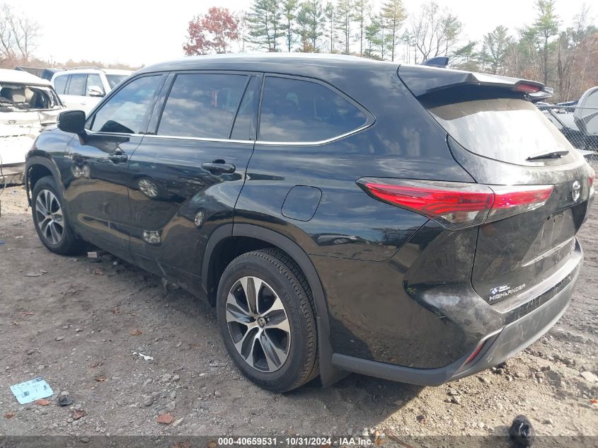 VIN 5TDHZRBH4MS545993 2021 TOYOTA HIGHLANDER no.3