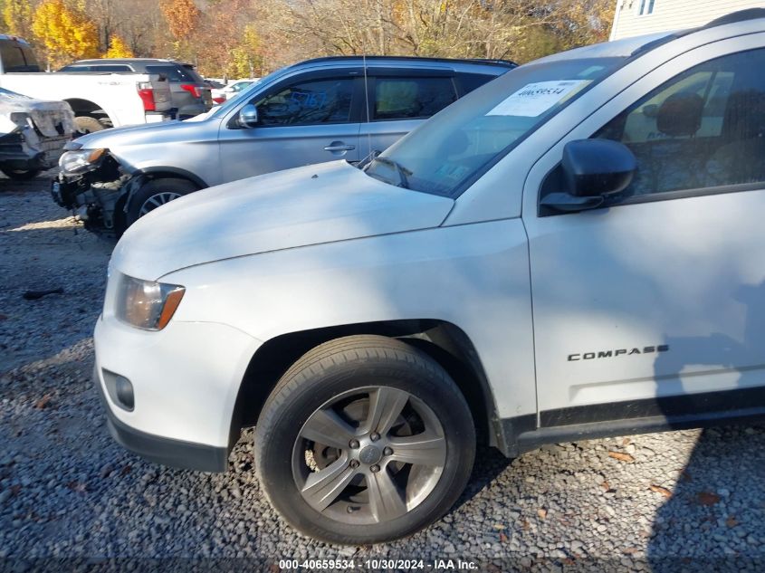 2016 Jeep Compass Sport VIN: 1C4NJCBA6GD568587 Lot: 40659534