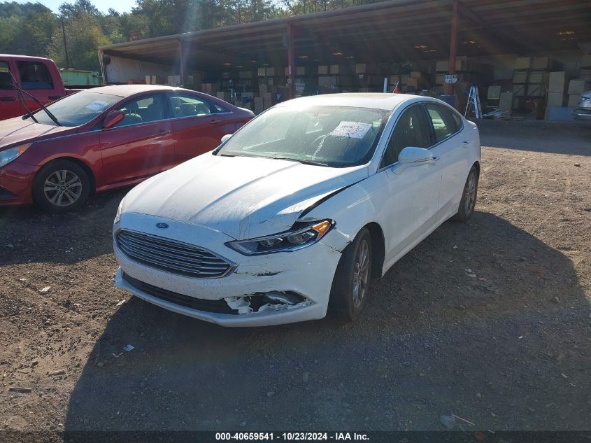 2017 Ford Fusion Se VIN: 3FA6P0HD5HR167114 Lot: 40659541