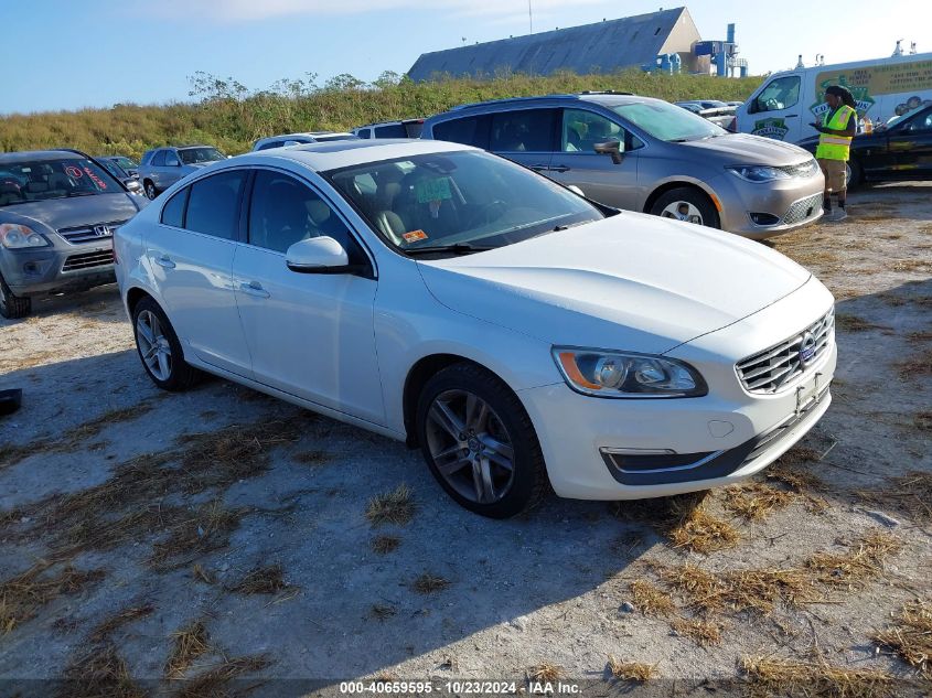 VIN YV1612TC6F1302138 2015 Volvo S60, T5 Premier Plus no.1