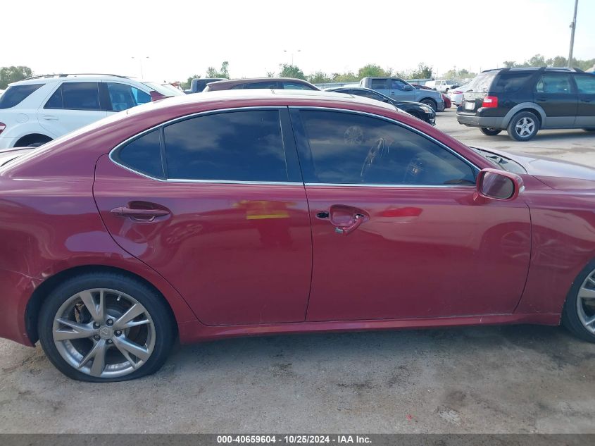 2009 Lexus Is 250 VIN: JTHBK262095093303 Lot: 40659604