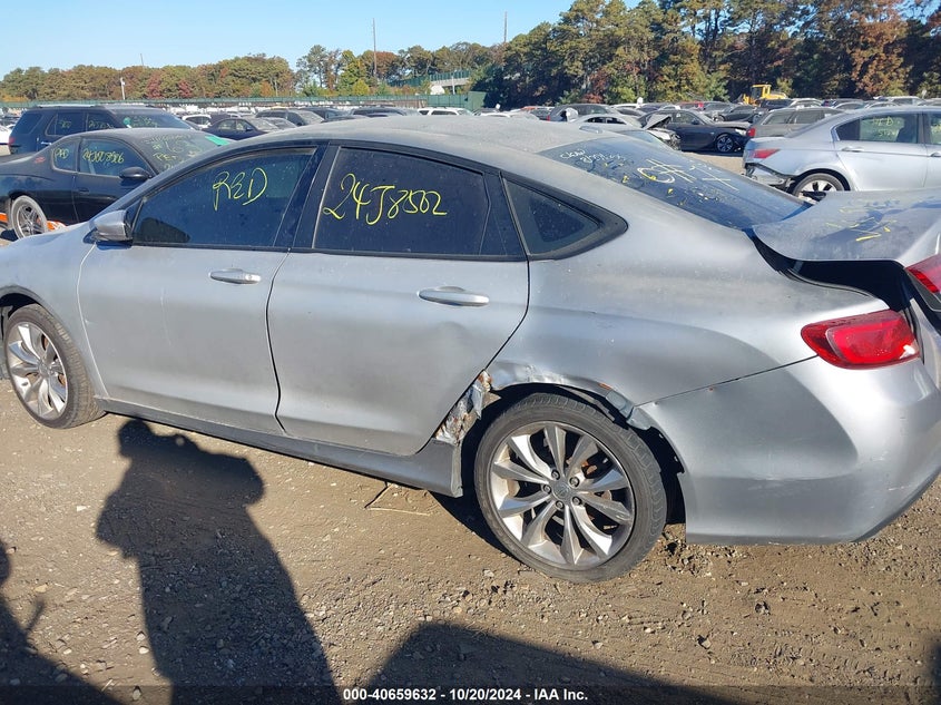 2015 CHRYSLER 200 S - 1C3CCCBB3FN666807