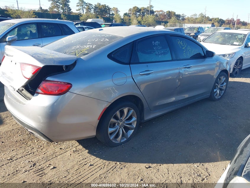 2015 CHRYSLER 200 S - 1C3CCCBB3FN666807