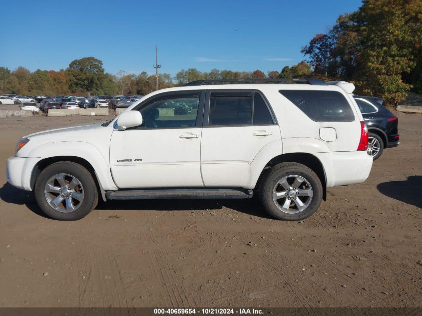 2007 Toyota 4Runner Limited V8 VIN: JTEBT17R870067607 Lot: 40659654