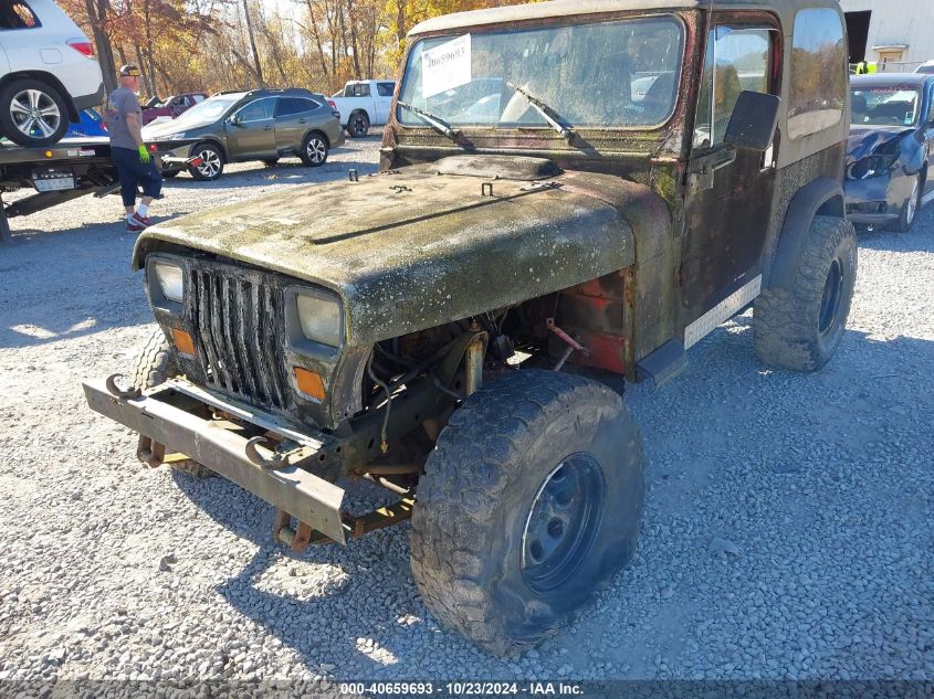 1989 Jeep Wrangler / Yj VIN: 2J4FY19E6KJ155953 Lot: 40659693