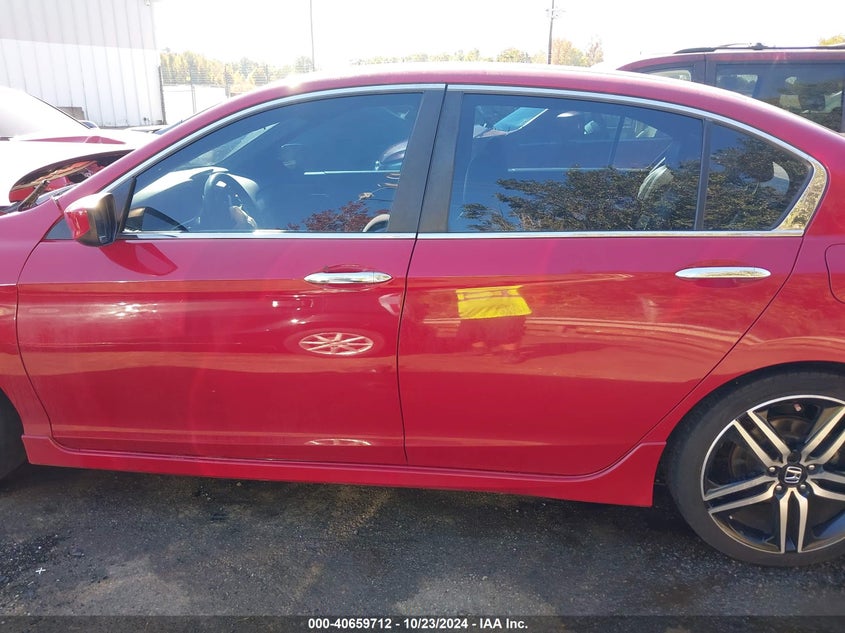 2017 HONDA ACCORD SPORT - 1HGCR2F5XHA047741