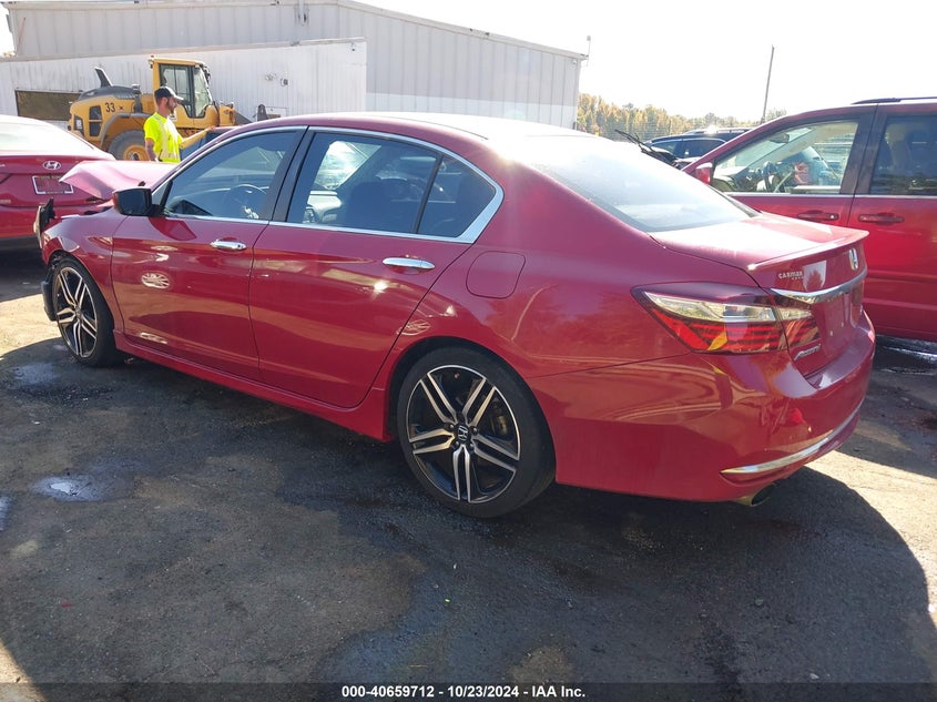 2017 HONDA ACCORD SPORT - 1HGCR2F5XHA047741
