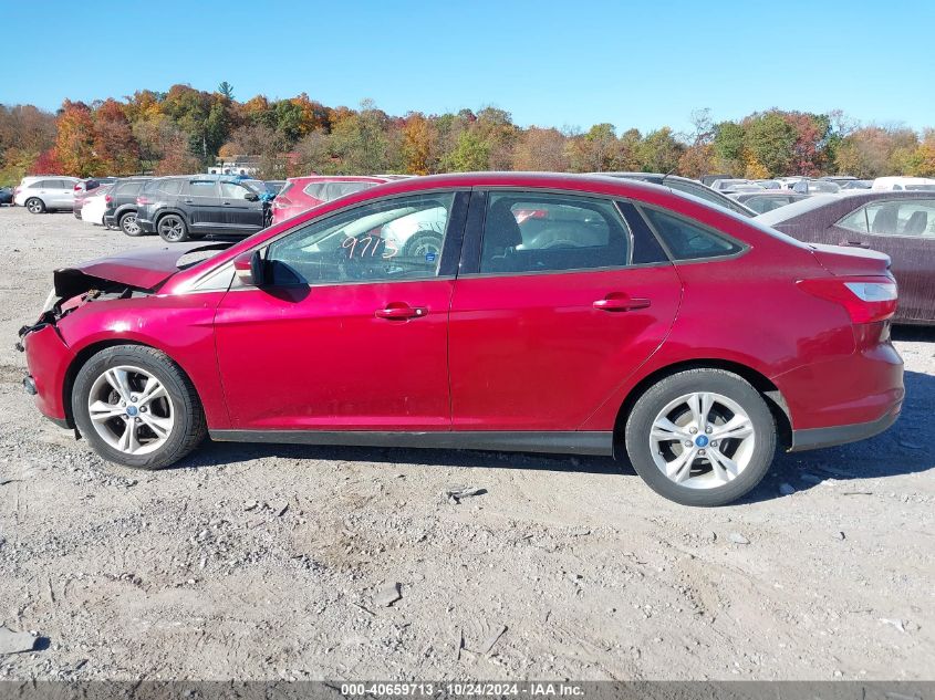 2013 Ford Focus Se VIN: 1FADP3F25DL186491 Lot: 40659713