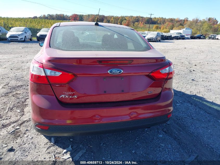 2013 Ford Focus Se VIN: 1FADP3F25DL186491 Lot: 40659713