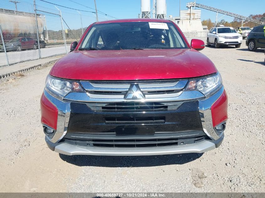 2017 Mitsubishi Outlander Se VIN: JA4AZ3A30HZ056509 Lot: 40659727