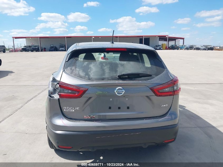 2021 Nissan Rogue Sport S Awd Xtronic Cvt VIN: JN1BJ1AW8MW441086 Lot: 40659771