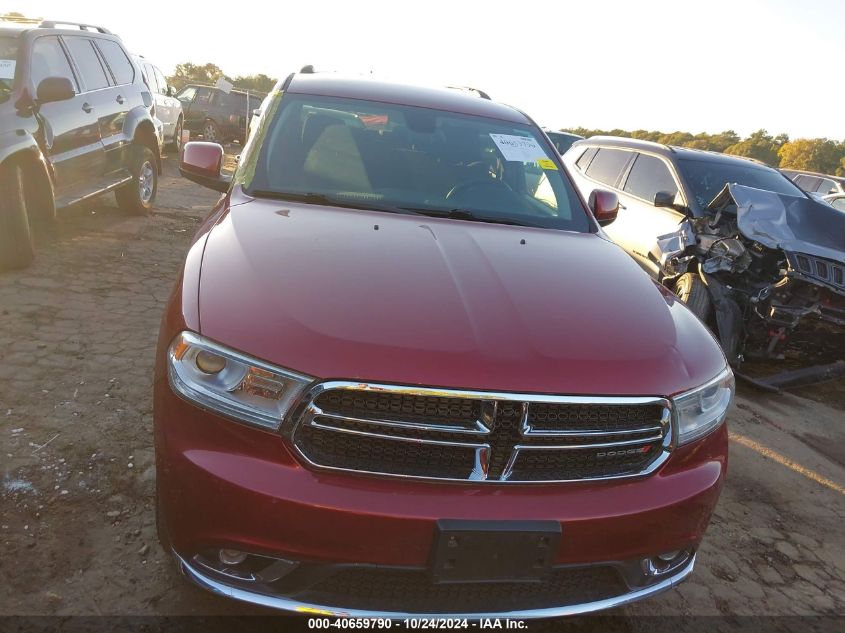 2015 Dodge Durango Sxt VIN: 1C4RDHAG0FC100872 Lot: 40659790