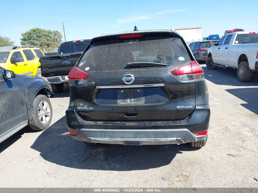 2017 Nissan Rogue Sv VIN: JN8AT2MV1HW024706 Lot: 40659802