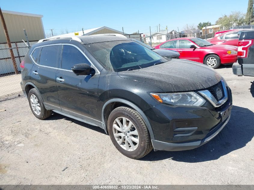 2017 Nissan Rogue Sv VIN: JN8AT2MV1HW024706 Lot: 40659802