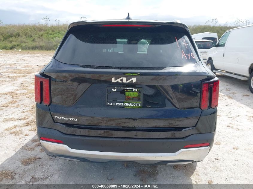 VIN 5XYRL4JCXRG277017 2024 KIA Sorento, S no.16