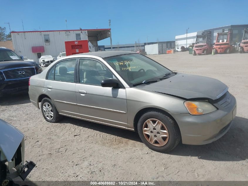 2003 Honda Civic Lx VIN: 1HGES16553L030303 Lot: 40659882