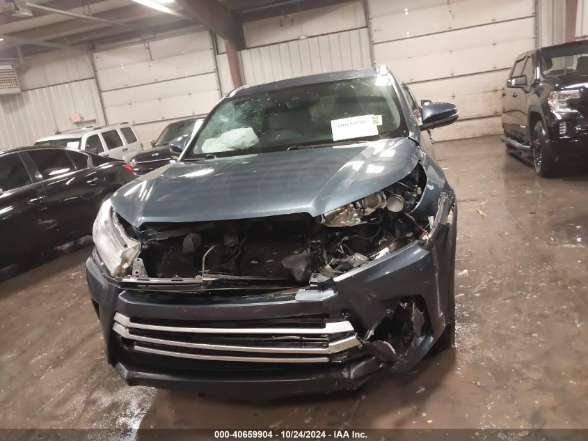 2017 Toyota Highlander Xle VIN: 5TDKZRFH7HS510743 Lot: 40659904