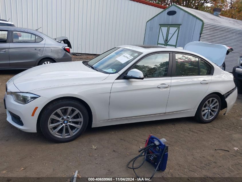 2018 BMW 320I VIN: WBA8E1G59JNU93075 Lot: 40659965