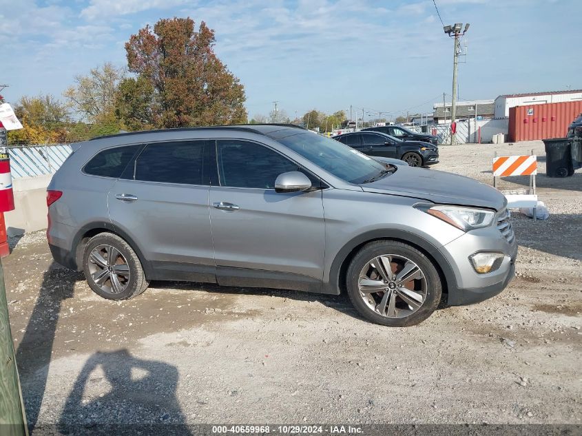 2013 Hyundai Santa Fe Limited VIN: KM8SRDHFXDU001780 Lot: 40659968