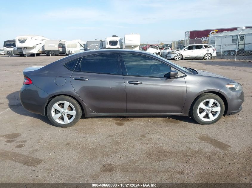 2016 Dodge Dart Sxt VIN: 1C3CDFBA6GD613337 Lot: 40660098