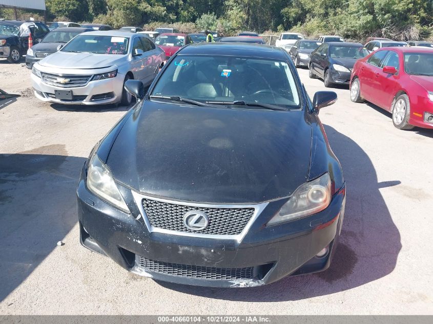 2011 Lexus Is 350 350 VIN: JTHBE5C28B5026371 Lot: 40660104